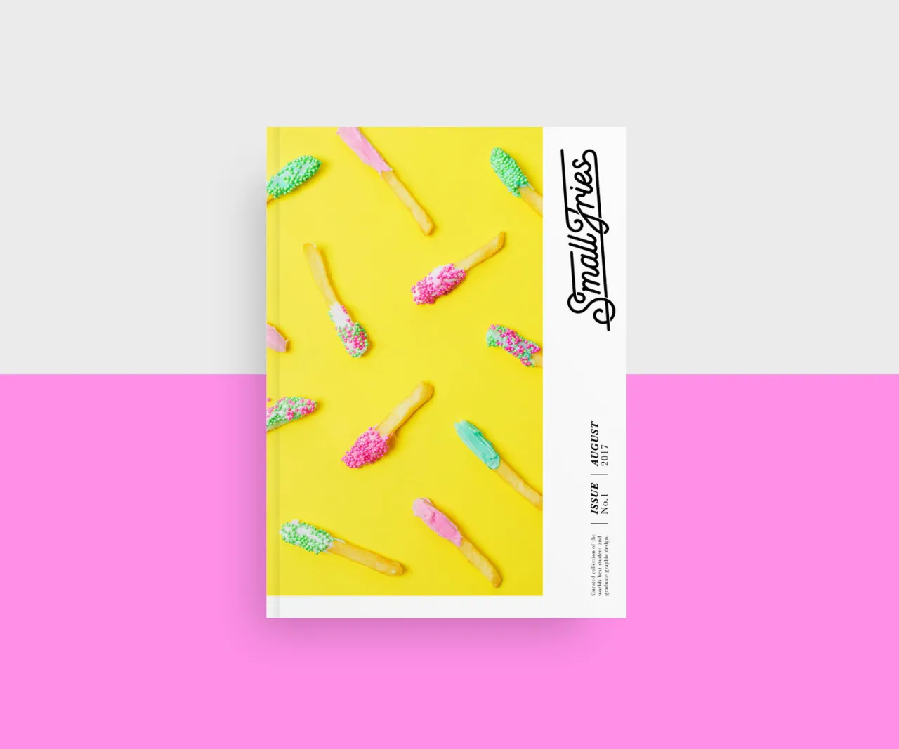 Small Fries editorial design and branding by Shanti Sparrow