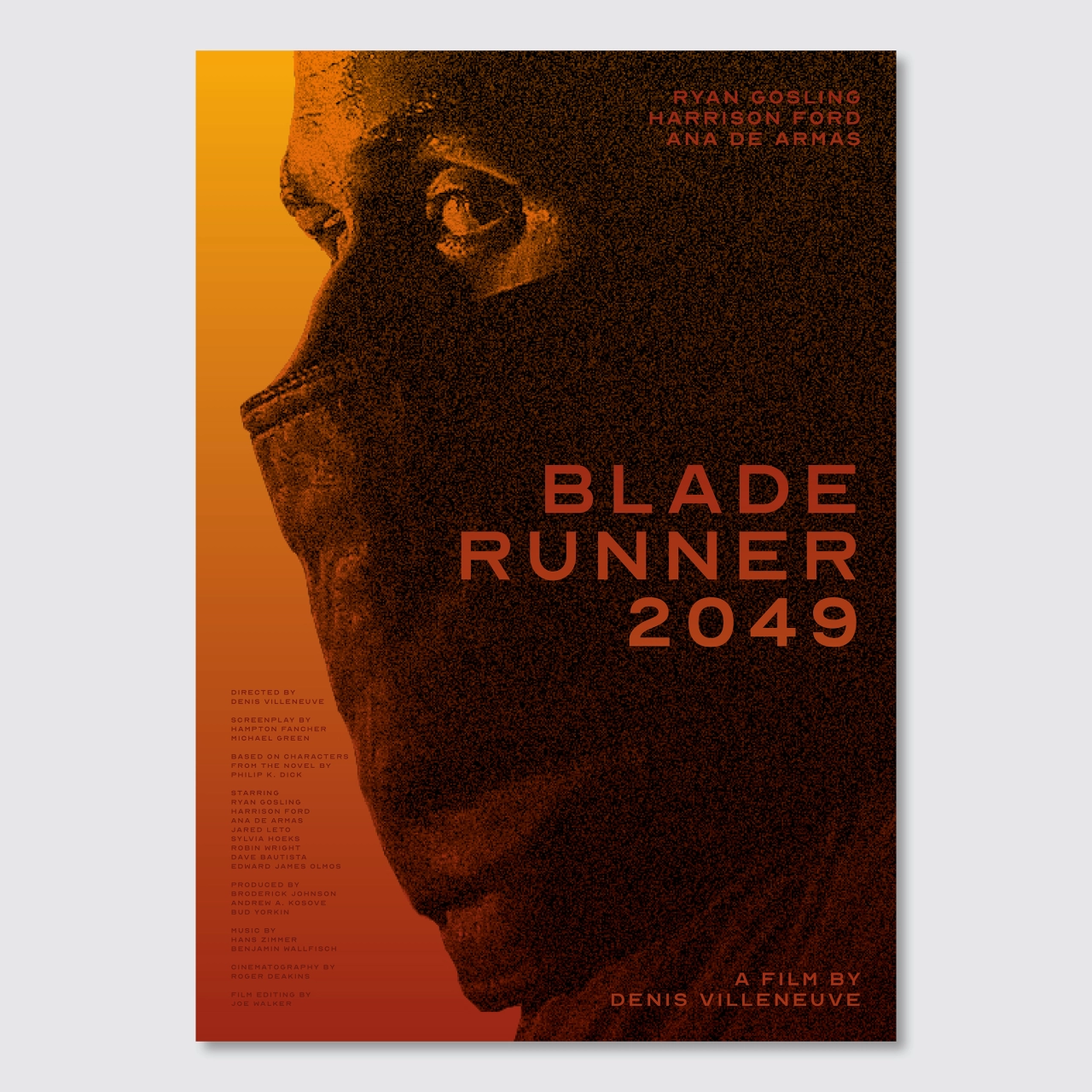 Director, Denis Villeneuve © Double Bill Posters, 2021