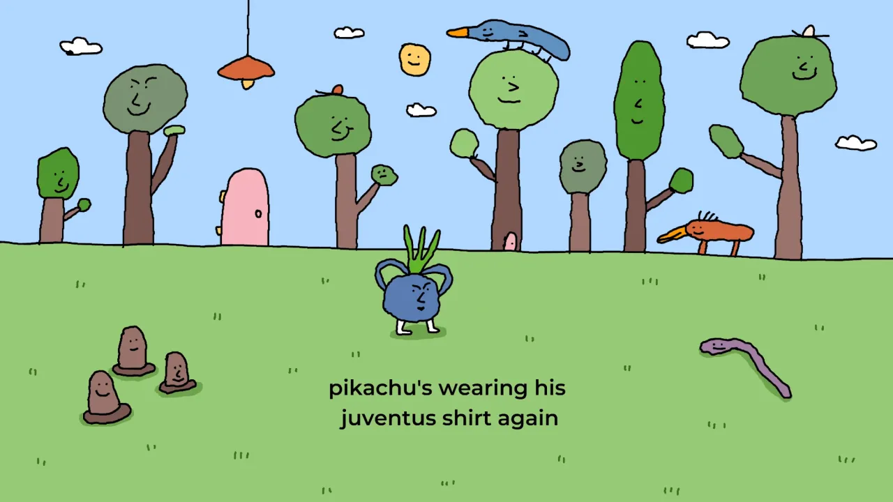 Pikachu a Juventus fan?