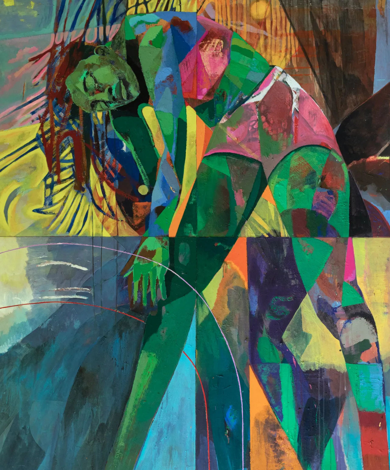 Large Bending Dancer, 2018. © Che Lovelace