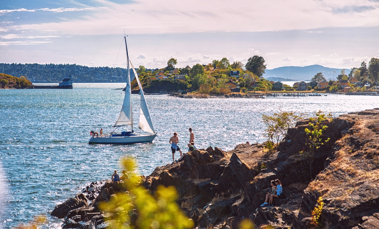Oslo Fjord in Oslo, Norway. Image licensed via Shutterstock