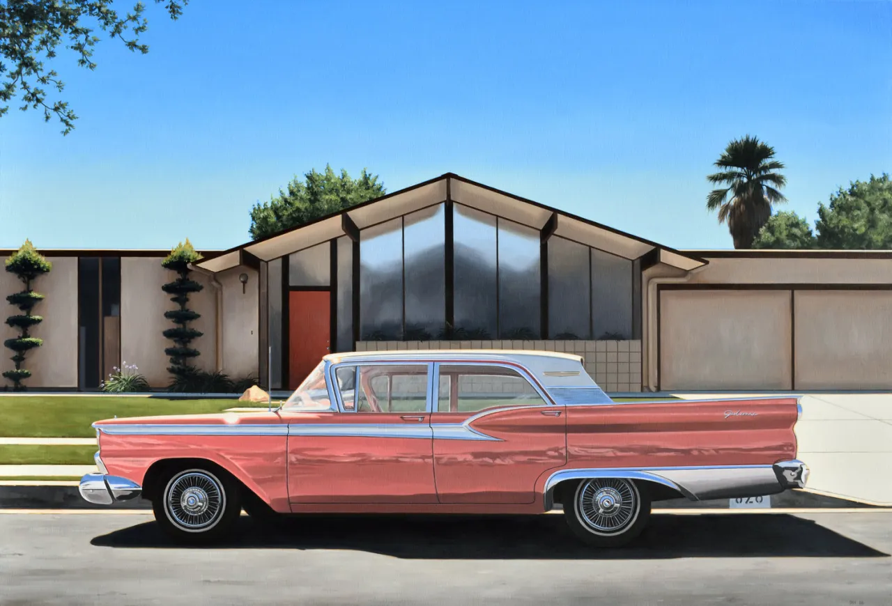 Eichler With Galaxie. © Danny Heller