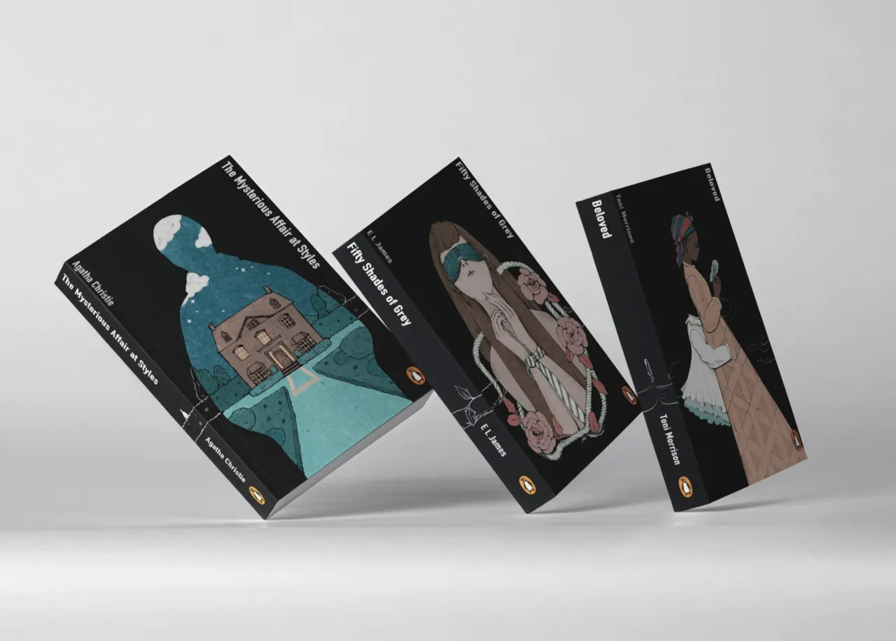 Three Book Covers: A Unified Design System by Cheuk Lam Siu (Lotte Siu) (Book Covers))