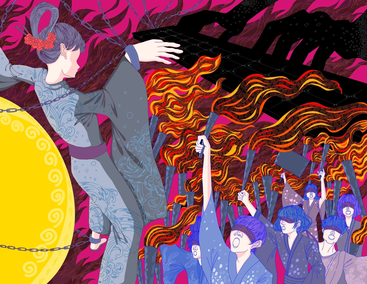 From the series, The Crowd © Feixue Mei