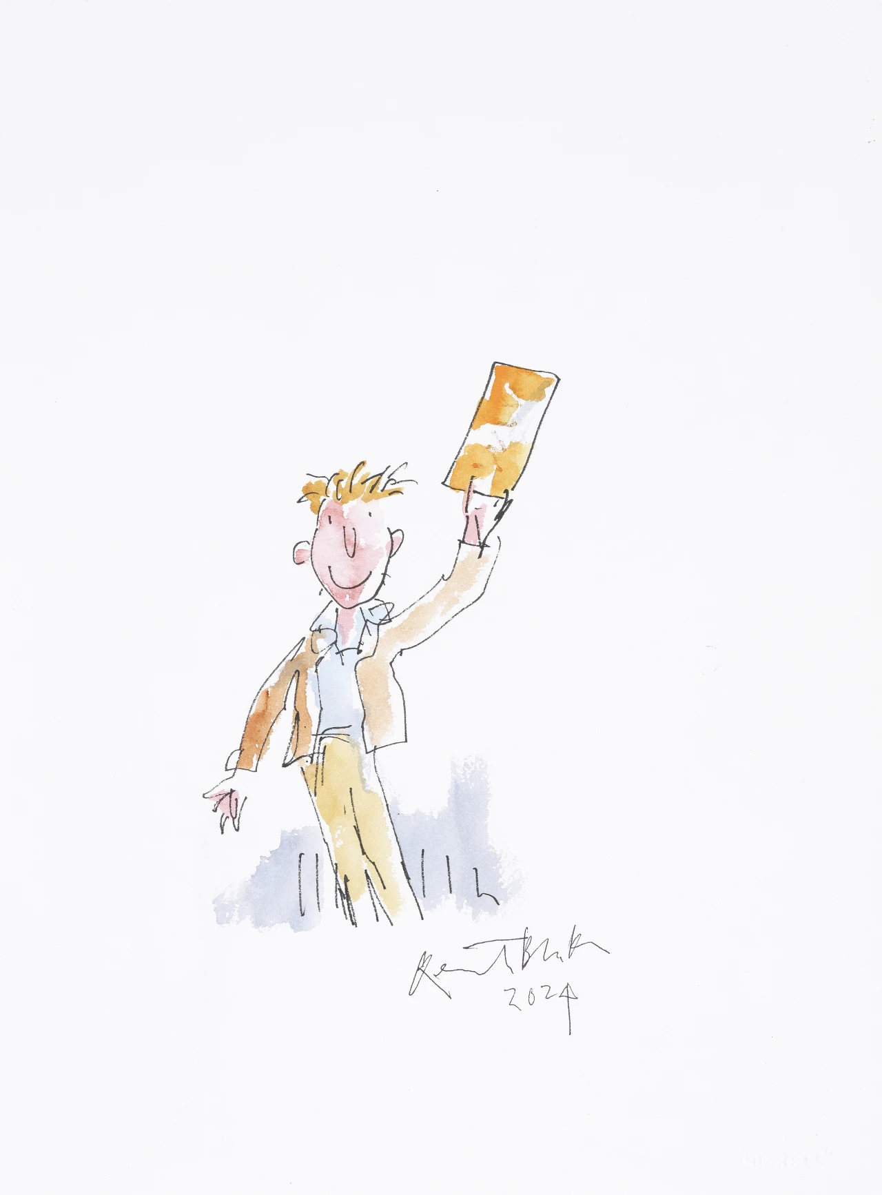 Charlie Bucket © The Roald Dahl Story Company, Quentin Blake 2024