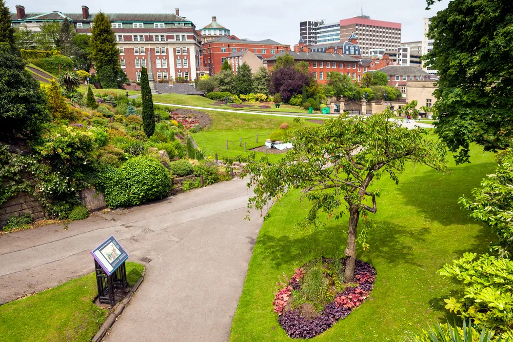 Beautiful parks in Nottingham. Image Credit: [Shutterstock.com](http://www.shutterstock.com)