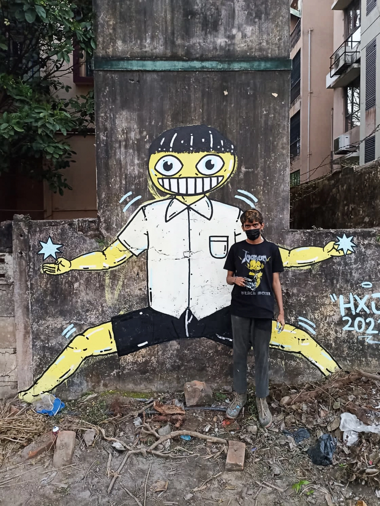 বিমল Graffiti © Revant Dasgupta