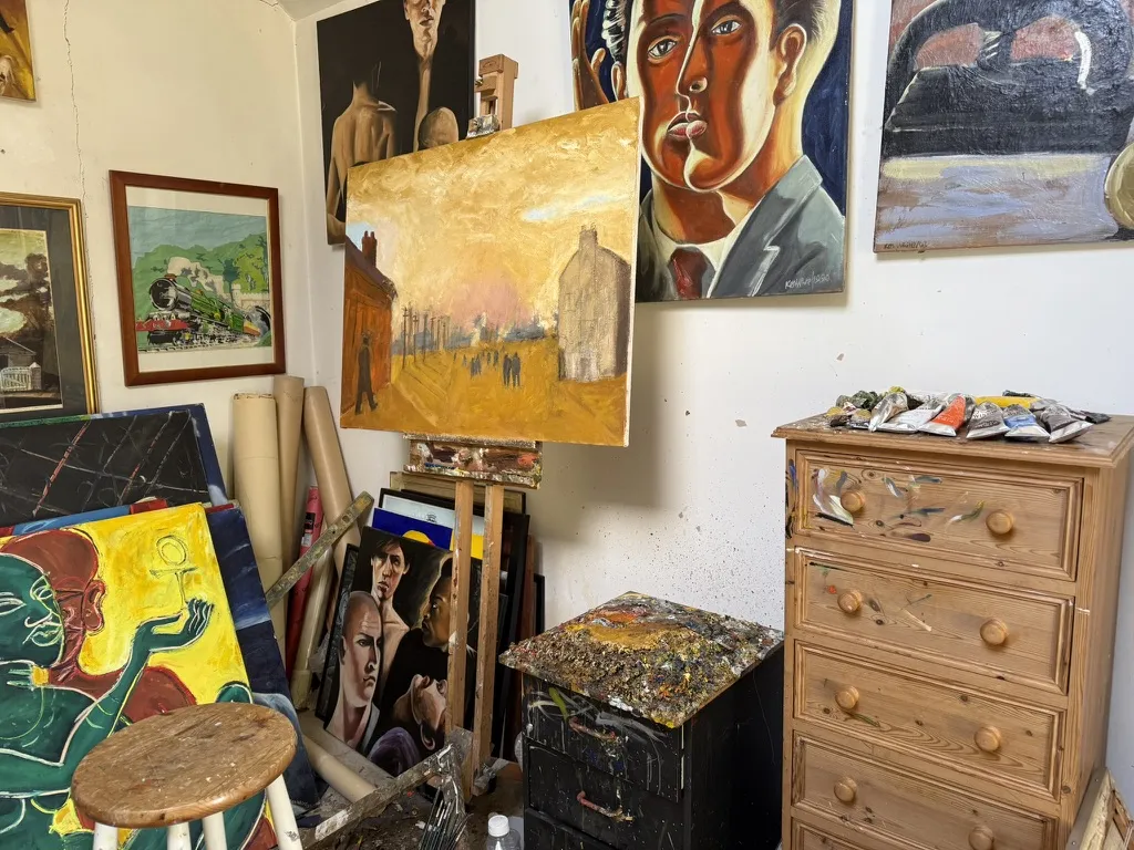 Ken's last painting