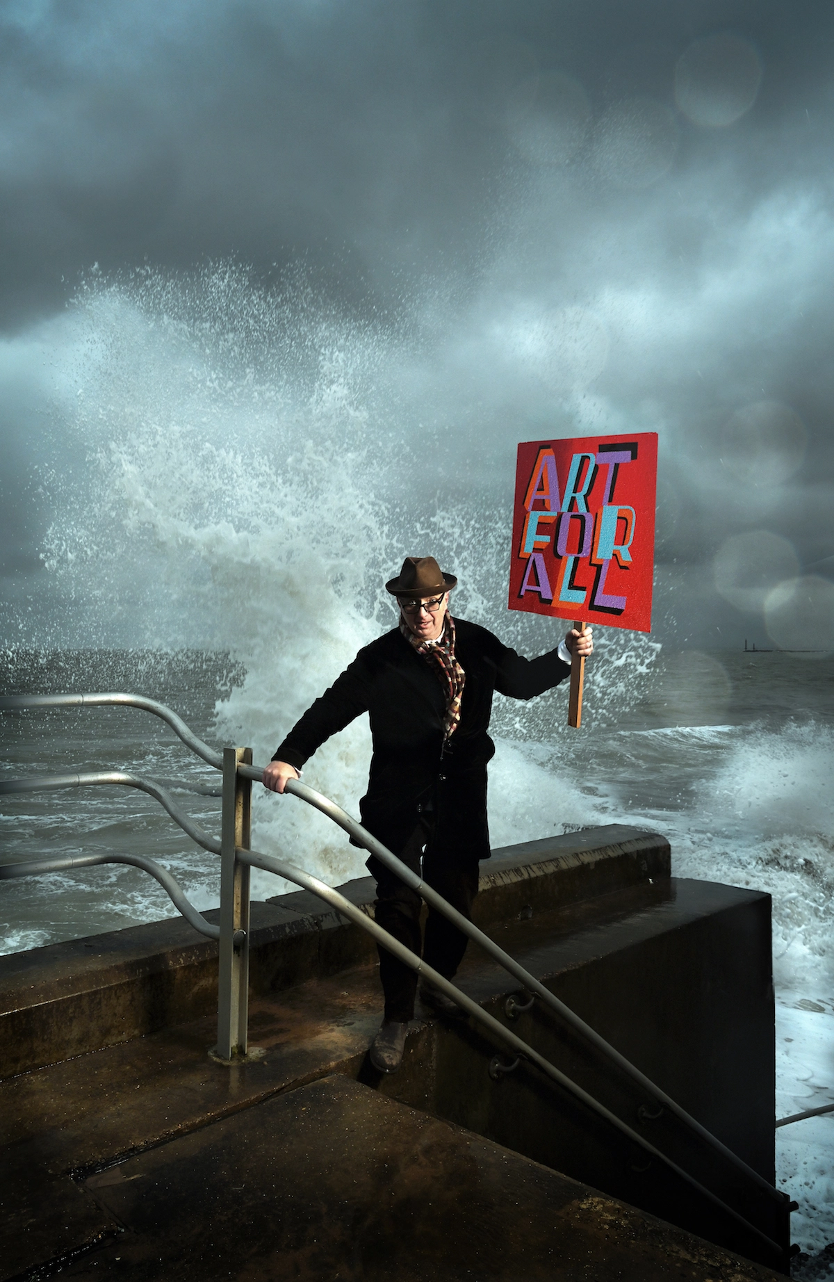 Bob and Roberta Smith, photo by John Millar