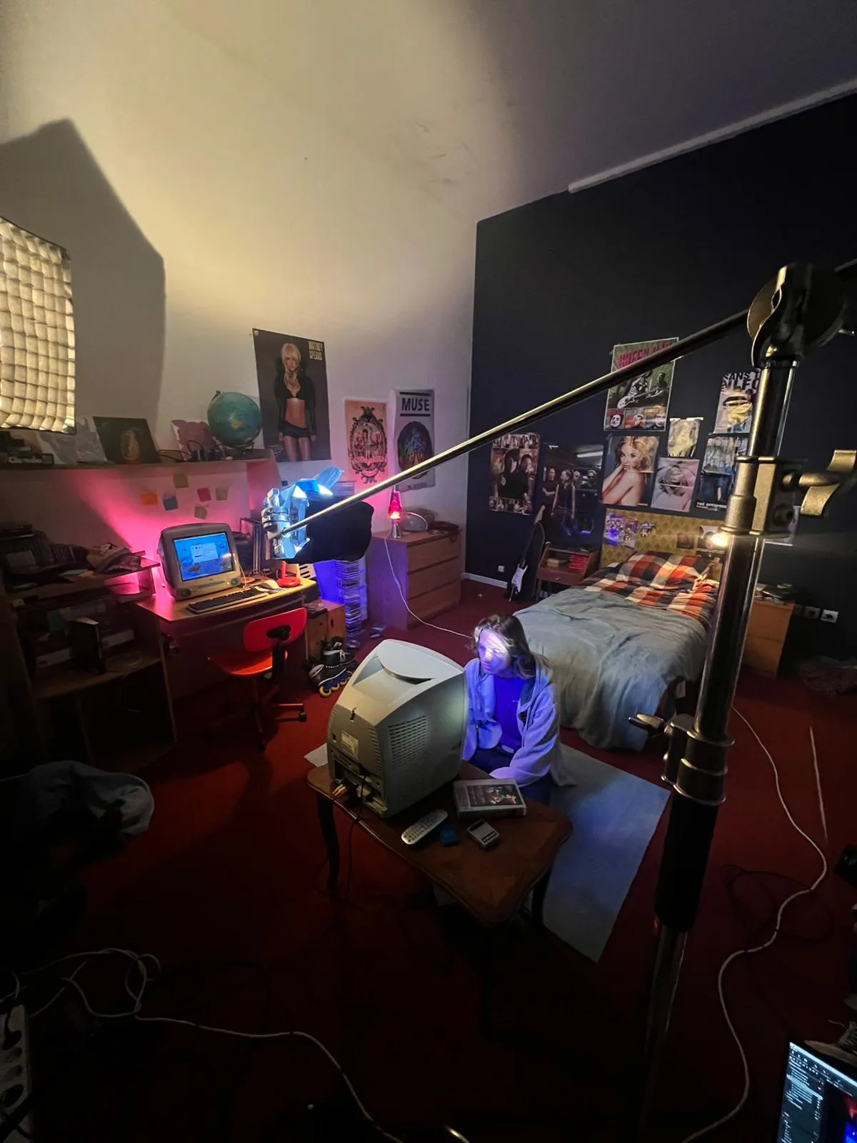Behind the scenes