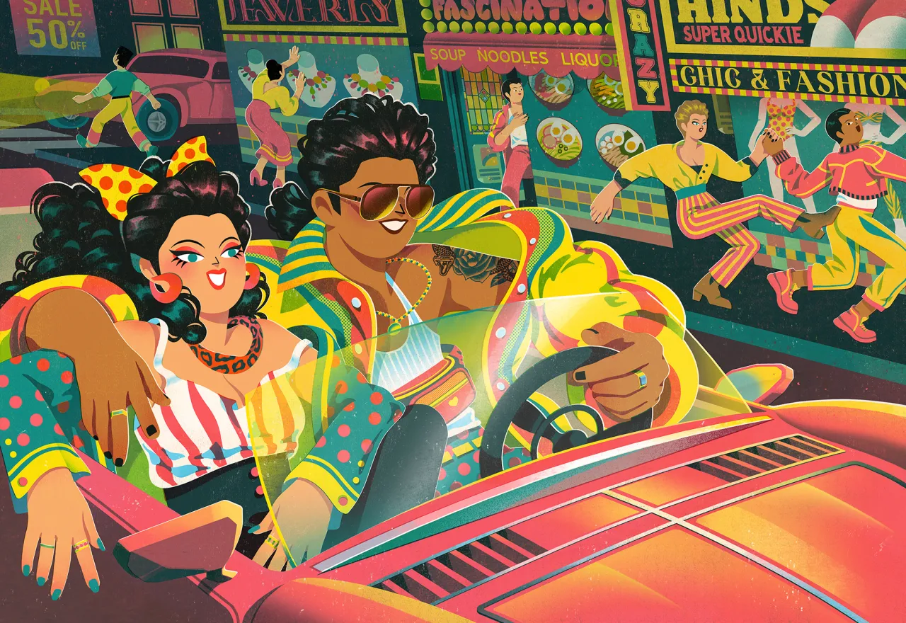 1980s New York, personal artwork