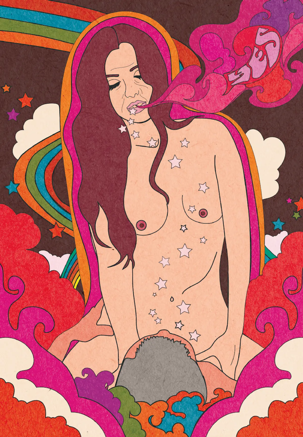 Golden Daze Illustration