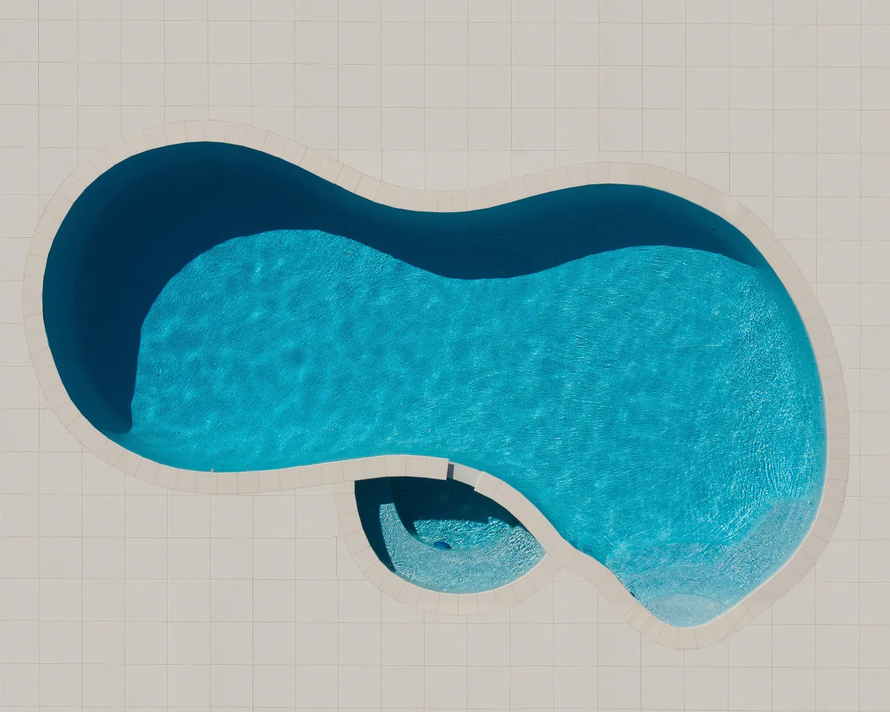 From the series, Pools From Above © Brad Walls