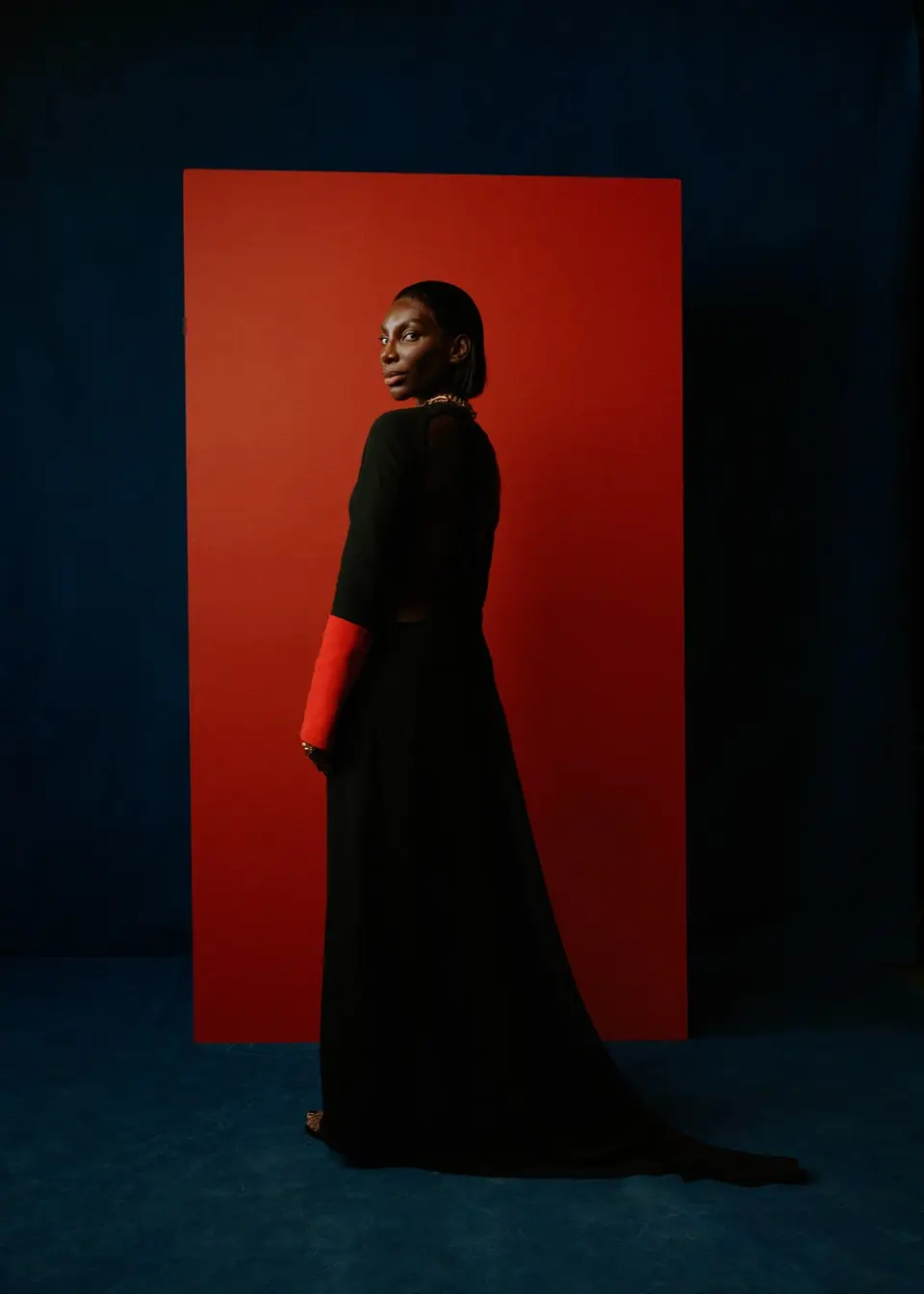 MICHAELA COEL AT THE BAFTAS by Charlie Clift