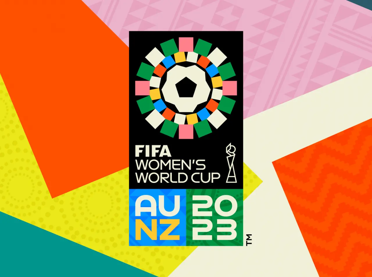 FIFA 2023 Women's World Cup Australia + New Zealand identity © Public Address & Works Collective