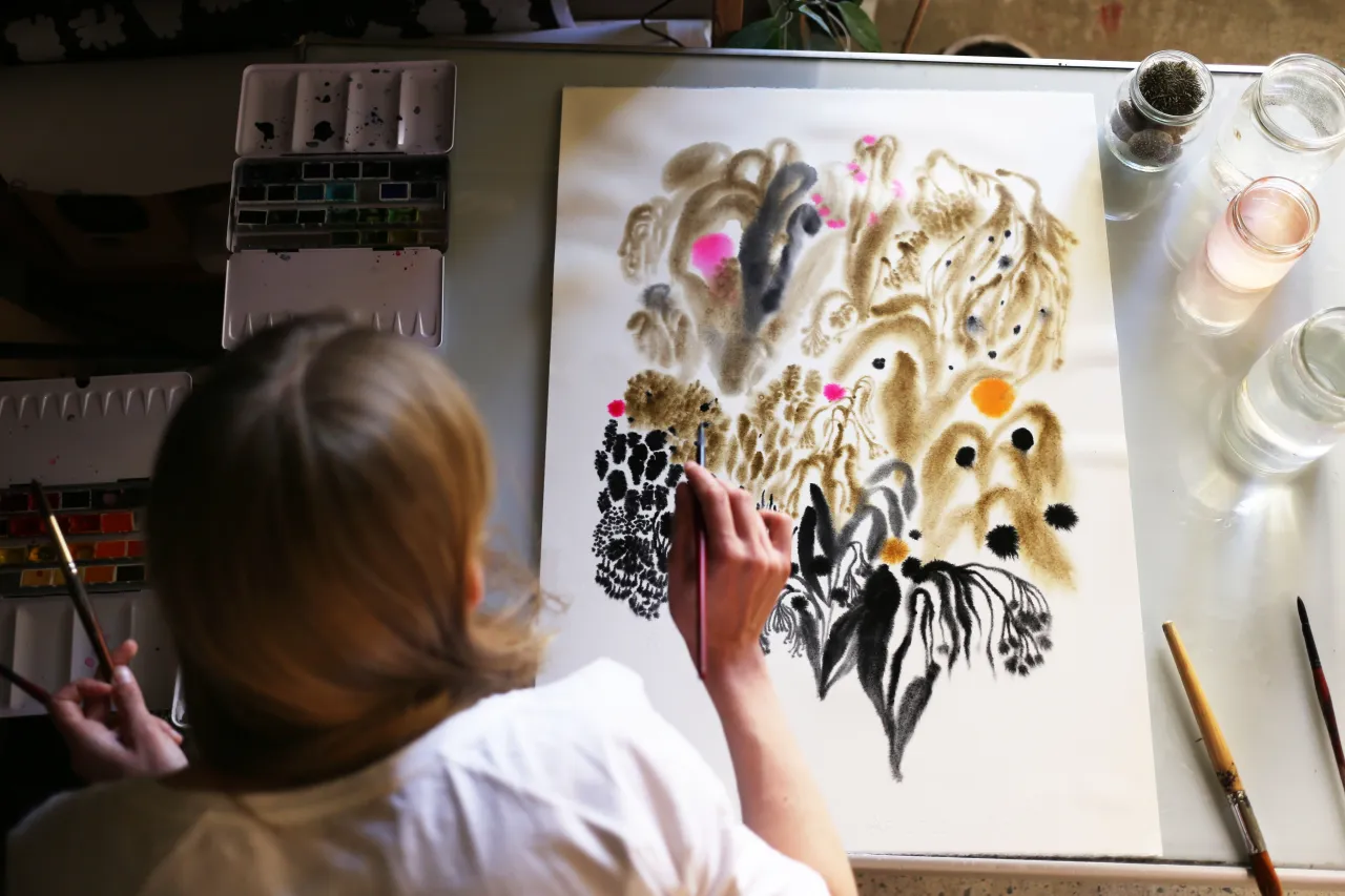 Aino-Maija Metsola at work