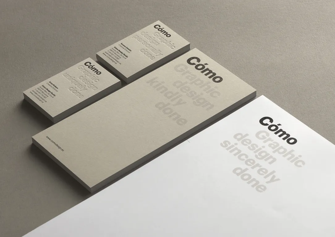 Brand identity for [Como](http://www.comodesign.es/)