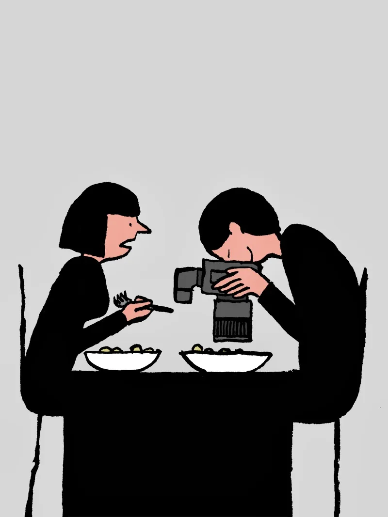 Series of modern life observations, presented at "US", Jullien's solo show at Kemistry Gallery in December 2014.