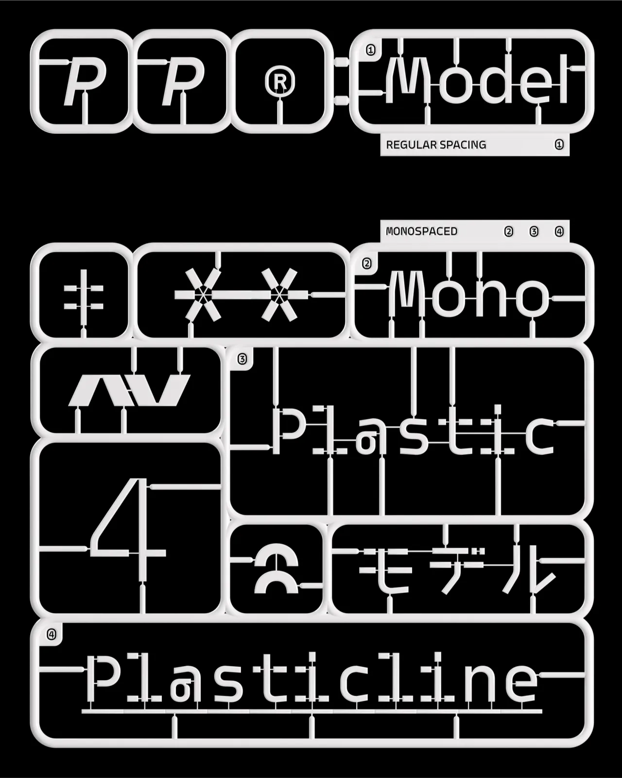 Model by Pangram Pangram