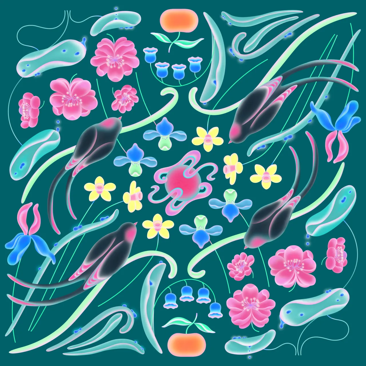 Auspicious Elements main piece