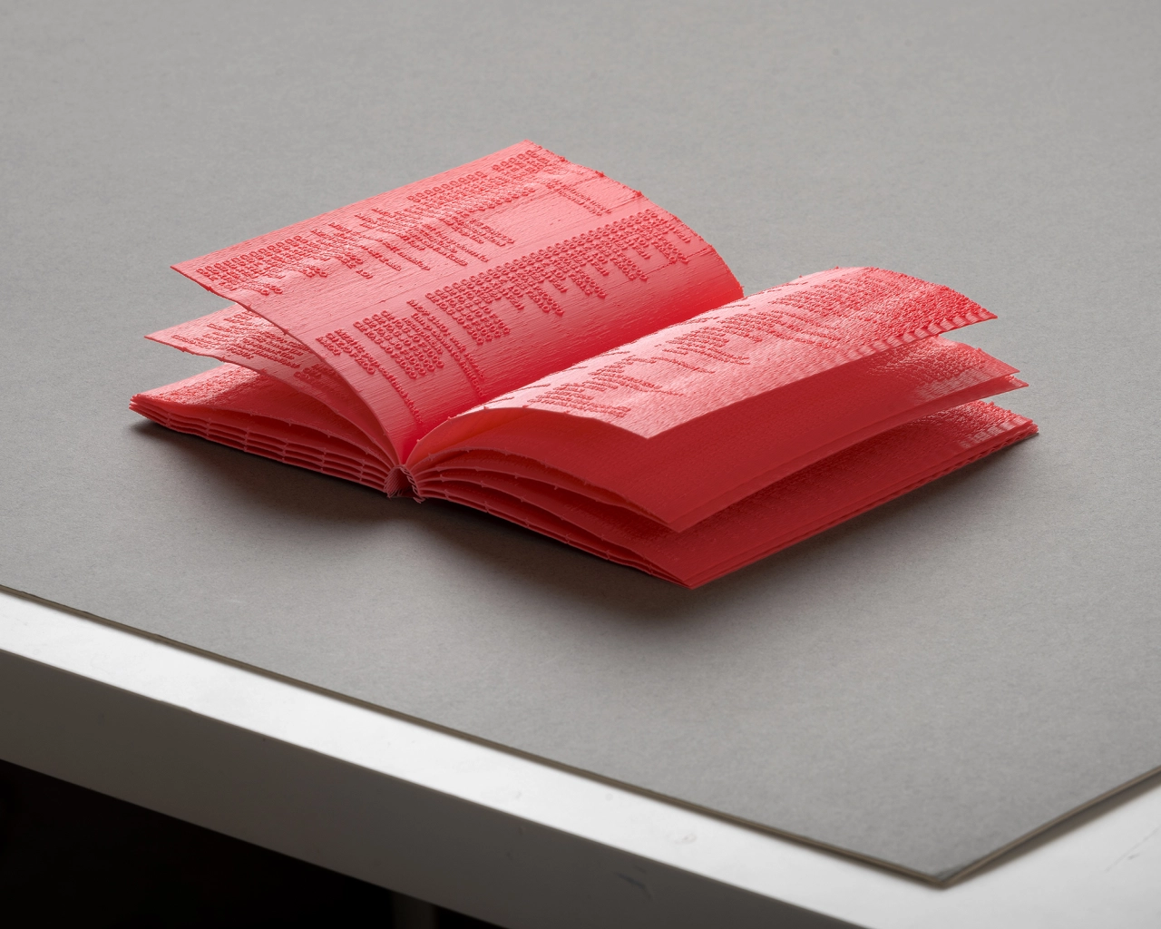 Manual 1: hyperpress’s latest 3D printed book exploring the replicability of a book object with 3D printing