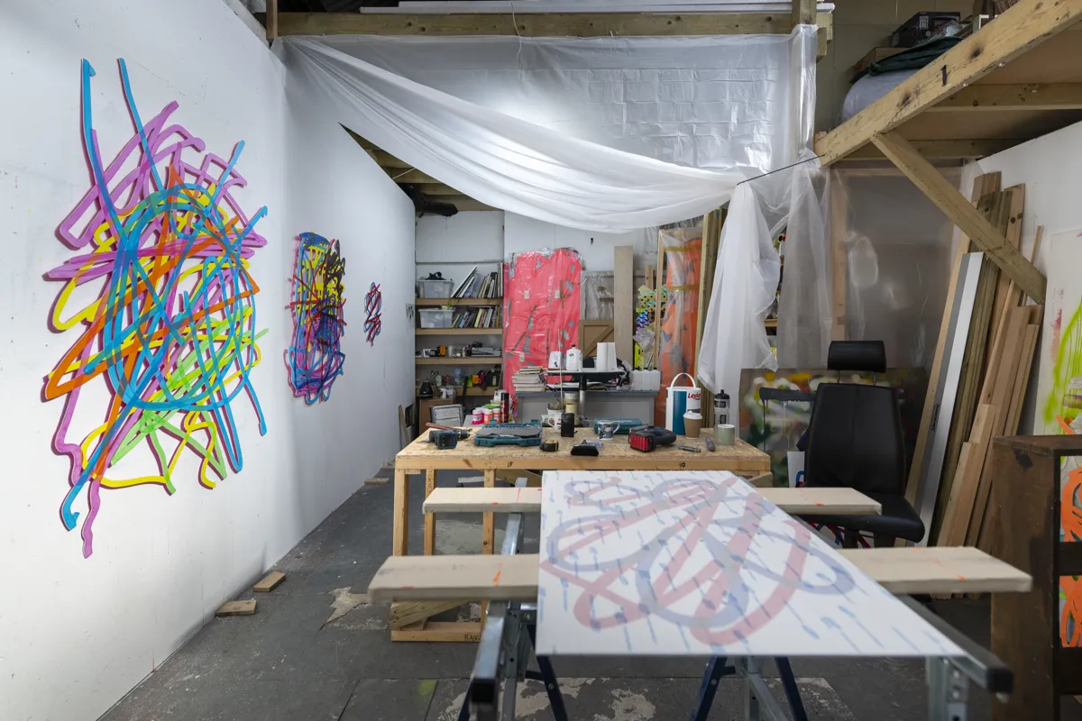 Ralph Anderson's studio