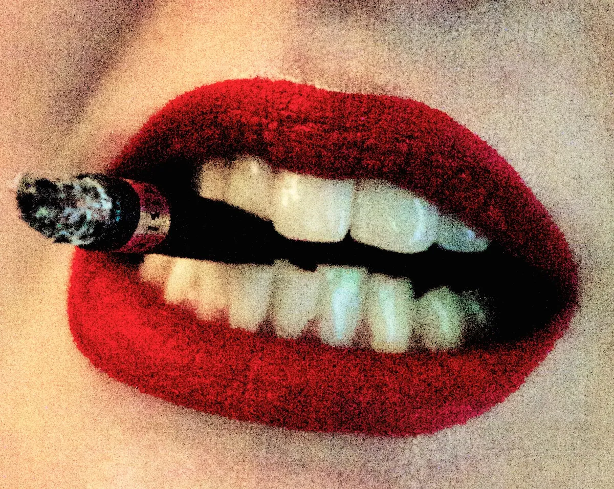 Kate Bellm, Black Cigarettes, 2014. Printed on Hahnemühle Rag Paper 15 X 11 cm  Edition 1 of 5 plus 2 AP (KB 115)