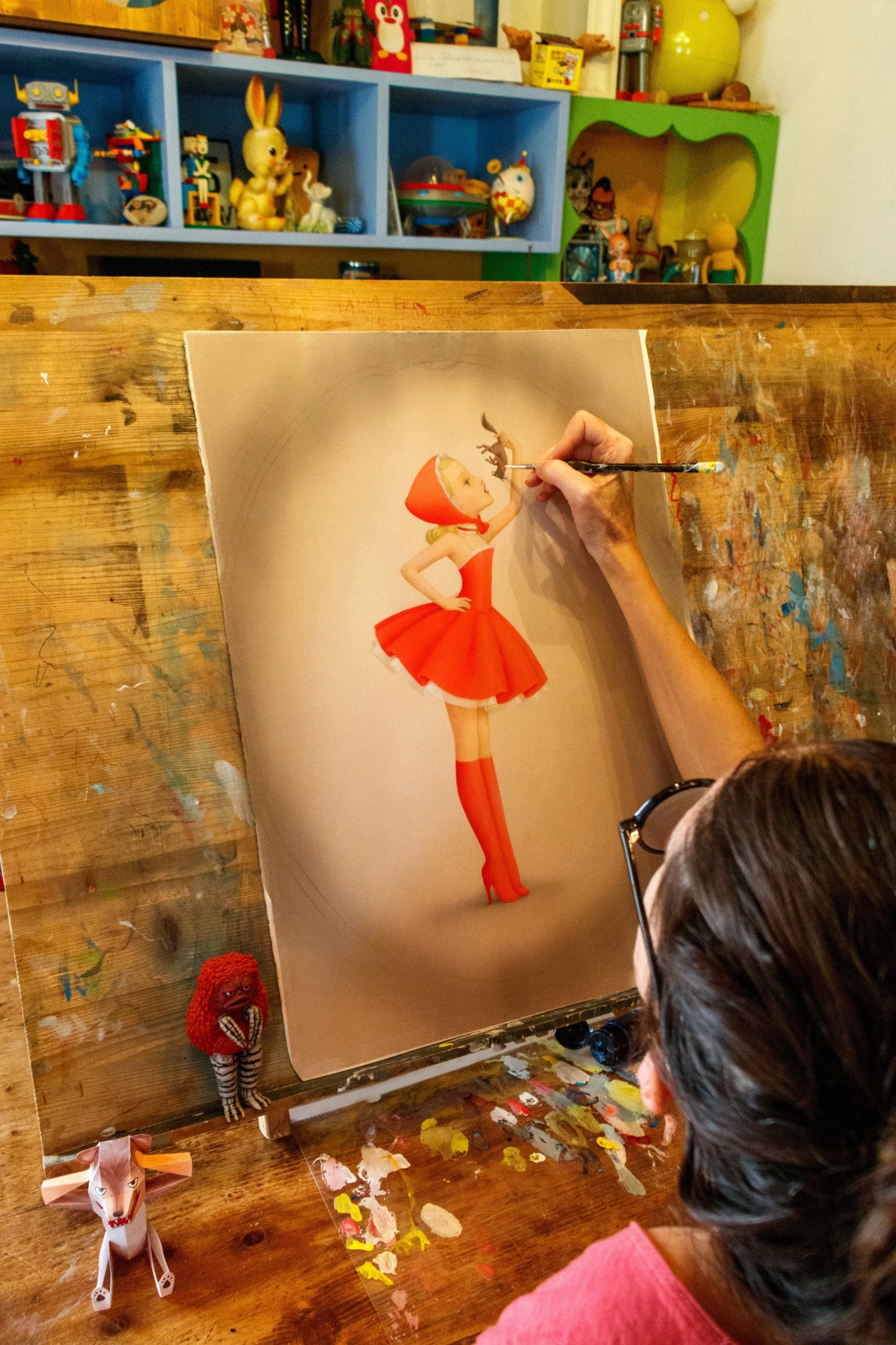 Nicoletta has worked on over 30 children's books as an illustrator