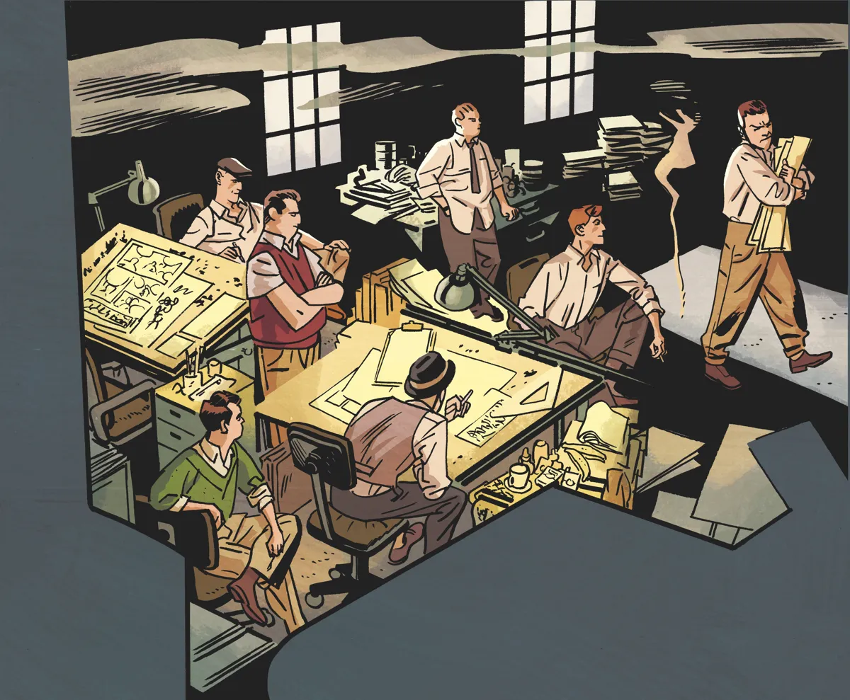 Chris Samnee - Amazing Adventures of Kavalier and Clay