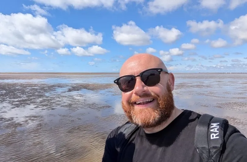 Liam Jackson in "sunny Southport"