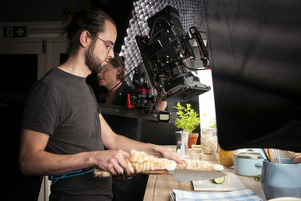 Behind the scenes for Be Frank © Studio Mals