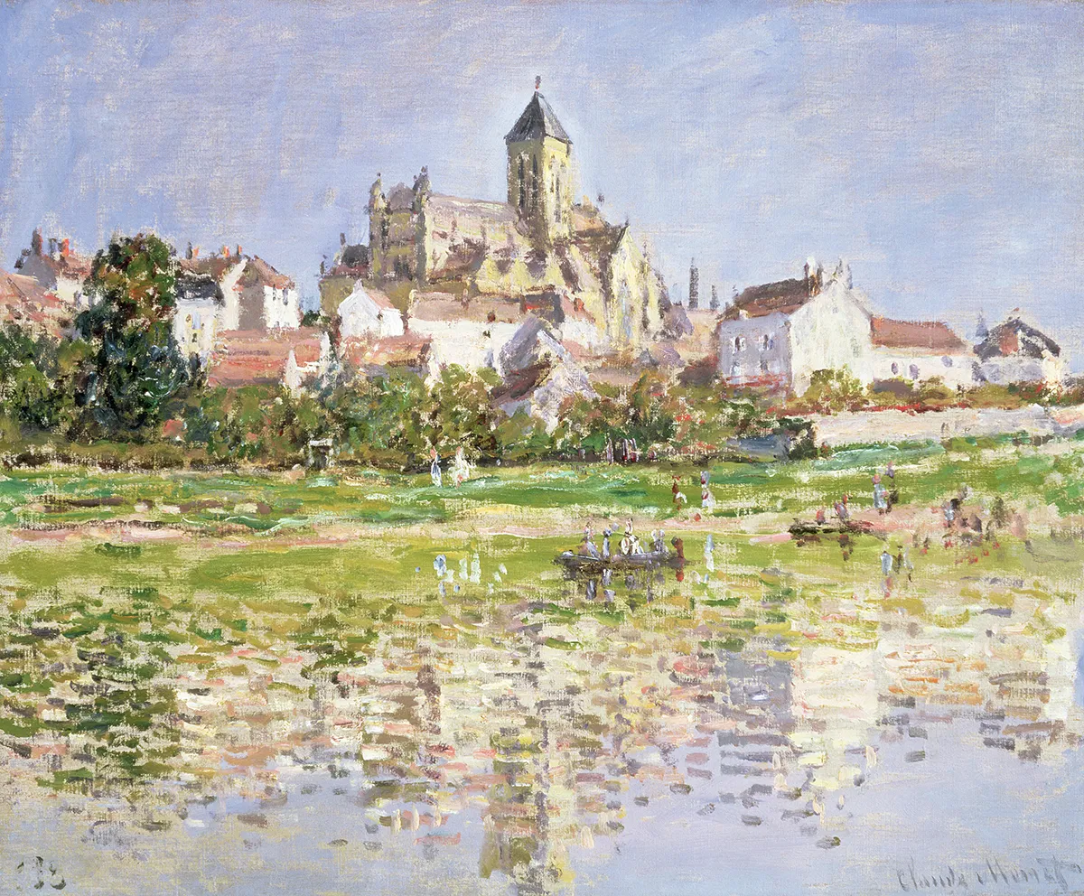 Claude Monet The Church at Vétheuil (L'Église de Vétheuil), 1879 Oil on canvas 51 × 61 cm Southampton City Art Gallery (183/1975) © Copyright Southampton City Art Gallery / Bridgeman Images