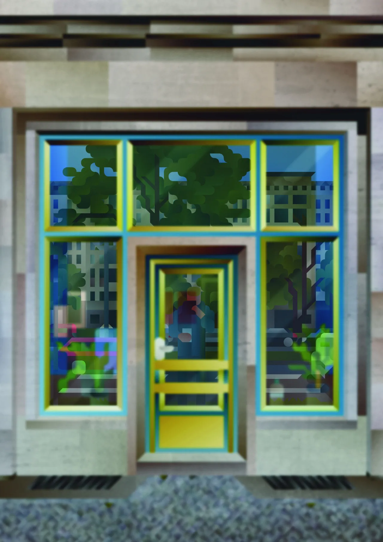 In his final image, Eggertson recreates Willems' photograph in his own striking and thought-provoking way