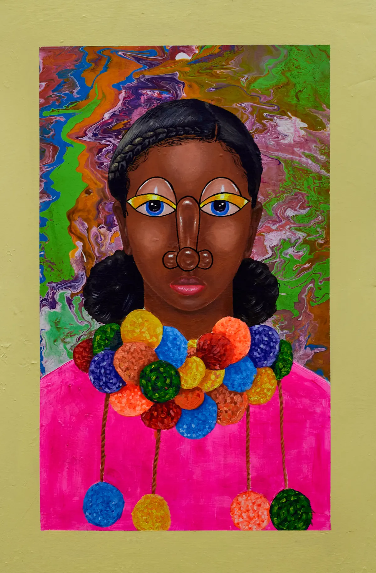 Cassandra in Wonderland, 2023 © Samson Bakare. Courtesy of DCG and the Artist