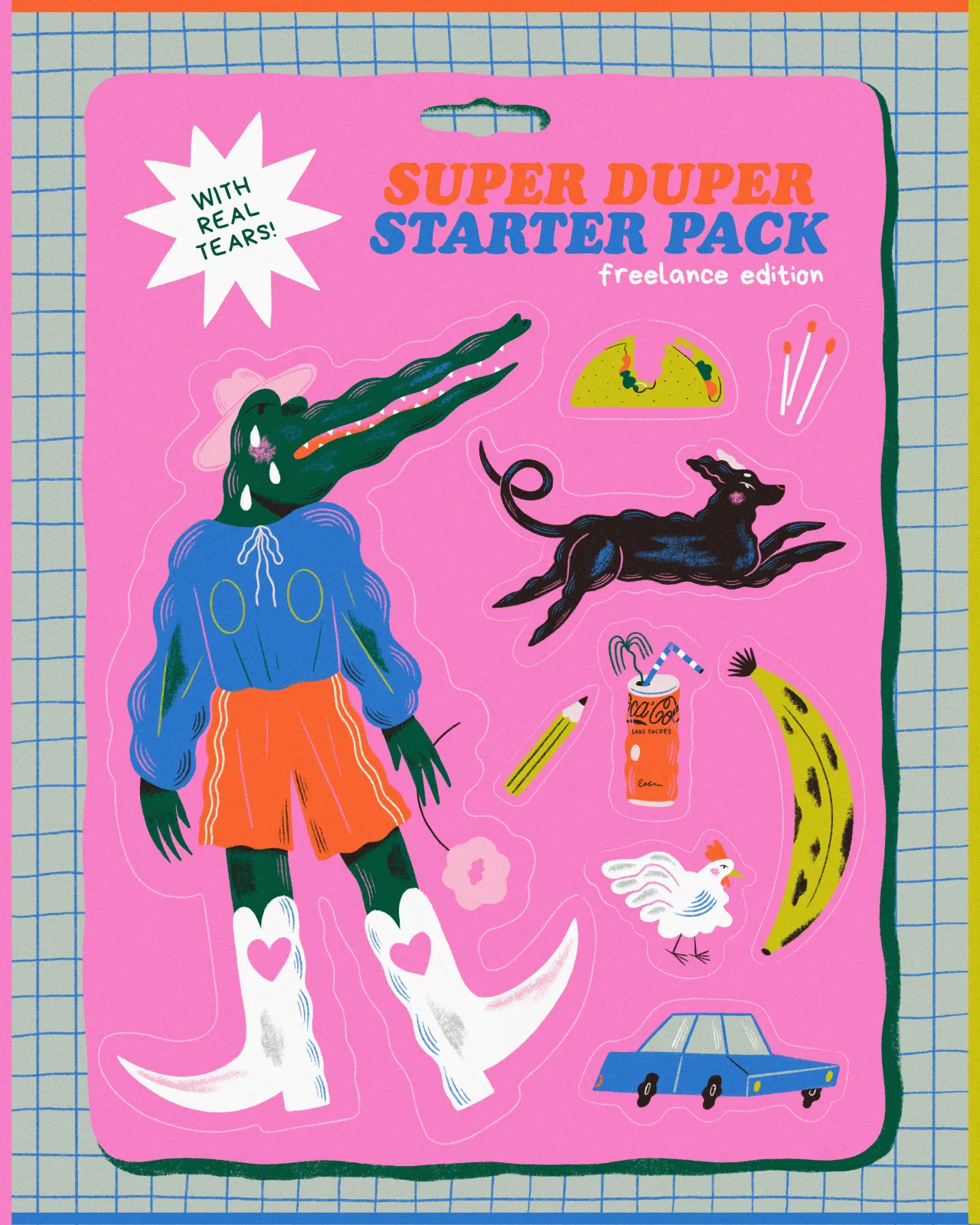 Illustration by [Clara Dupré](https://msha.ke/clarasuperduper). "The smooth image of GPT dolls doesn't begin to describe the many personalities that make up our wonderful planet," says Clara. "It's so nice to discover what makes us different through the unique styles of all the artists."