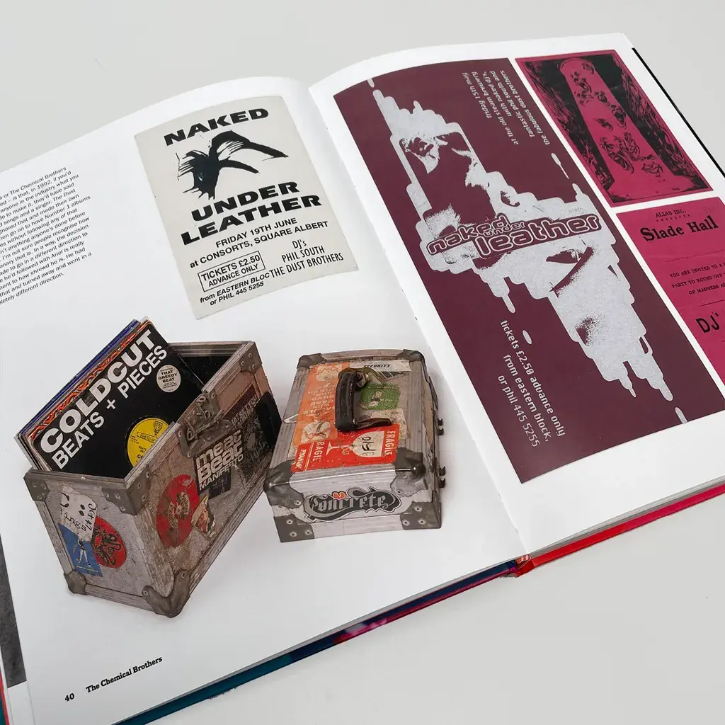 Paused in Comic Reflection by The Chemical Brothers. Photo via Rough Trade