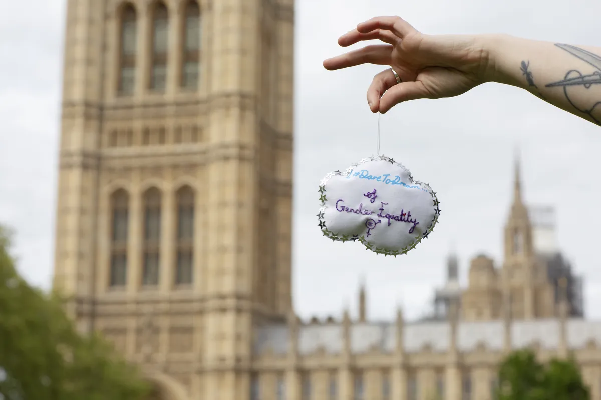 22 September 2019, Drop-in Craftivism Workshop #DaretoDream, Heritage Open Days @ People's History Museum © Photo by Jonathan Cherry