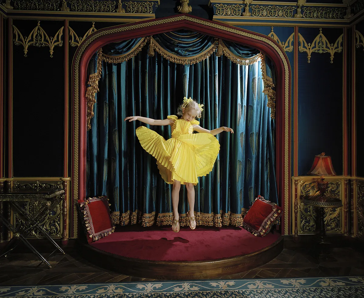 Varvara in Her Home Cinema, Moscow | © Anna Skladmann