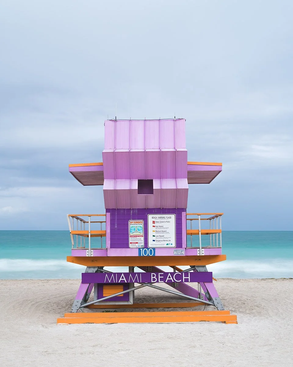 From the series, Lifeguard Towers: Miami © Tommy Kwak