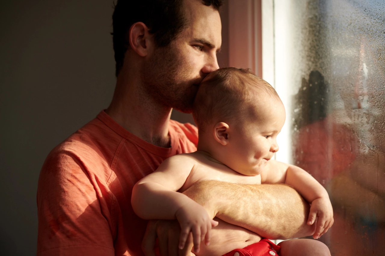 Matt and Rowan – From the series, Present Fathers © Sophie Harris-Taylor