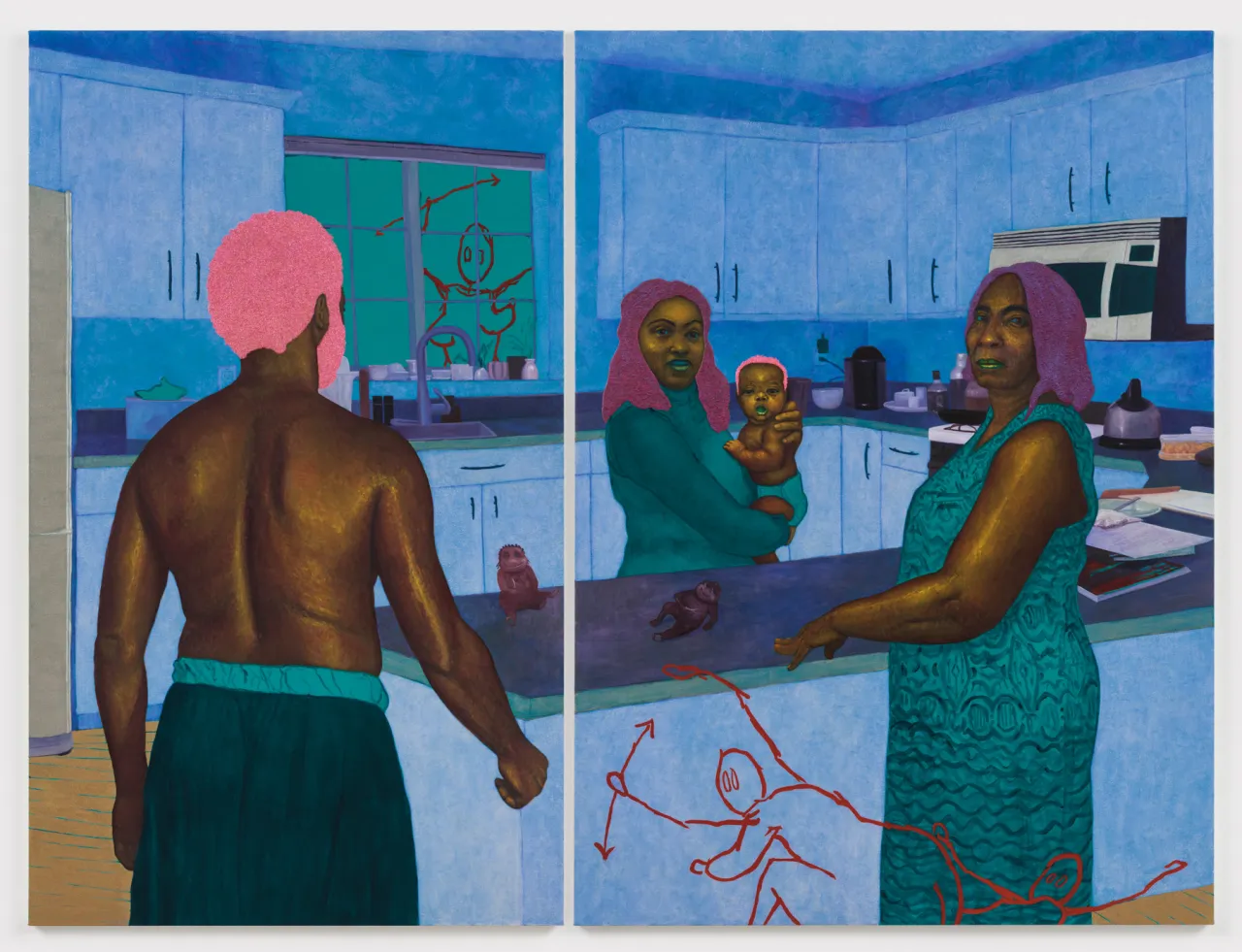 © Arcmanoro Niles – Does a Broken Home Become a Broken Family, 2019.