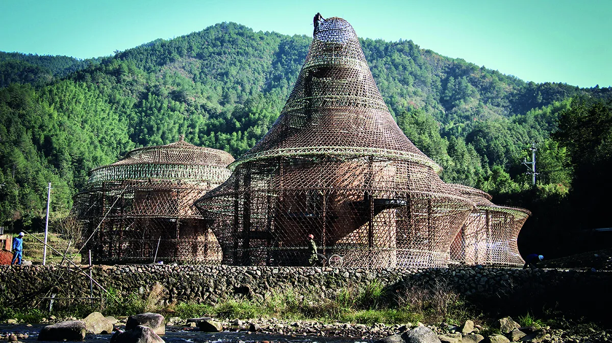 Bamboo Hostel, Baoxi, China, Anna Heringer, 2016. Picture credit: Jenny Ji