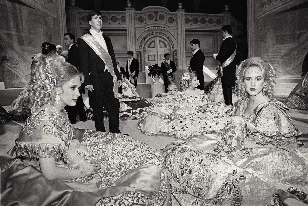 Laura Wilson, Debutantes on Stage, Laredo, Texas, February 19, 1993