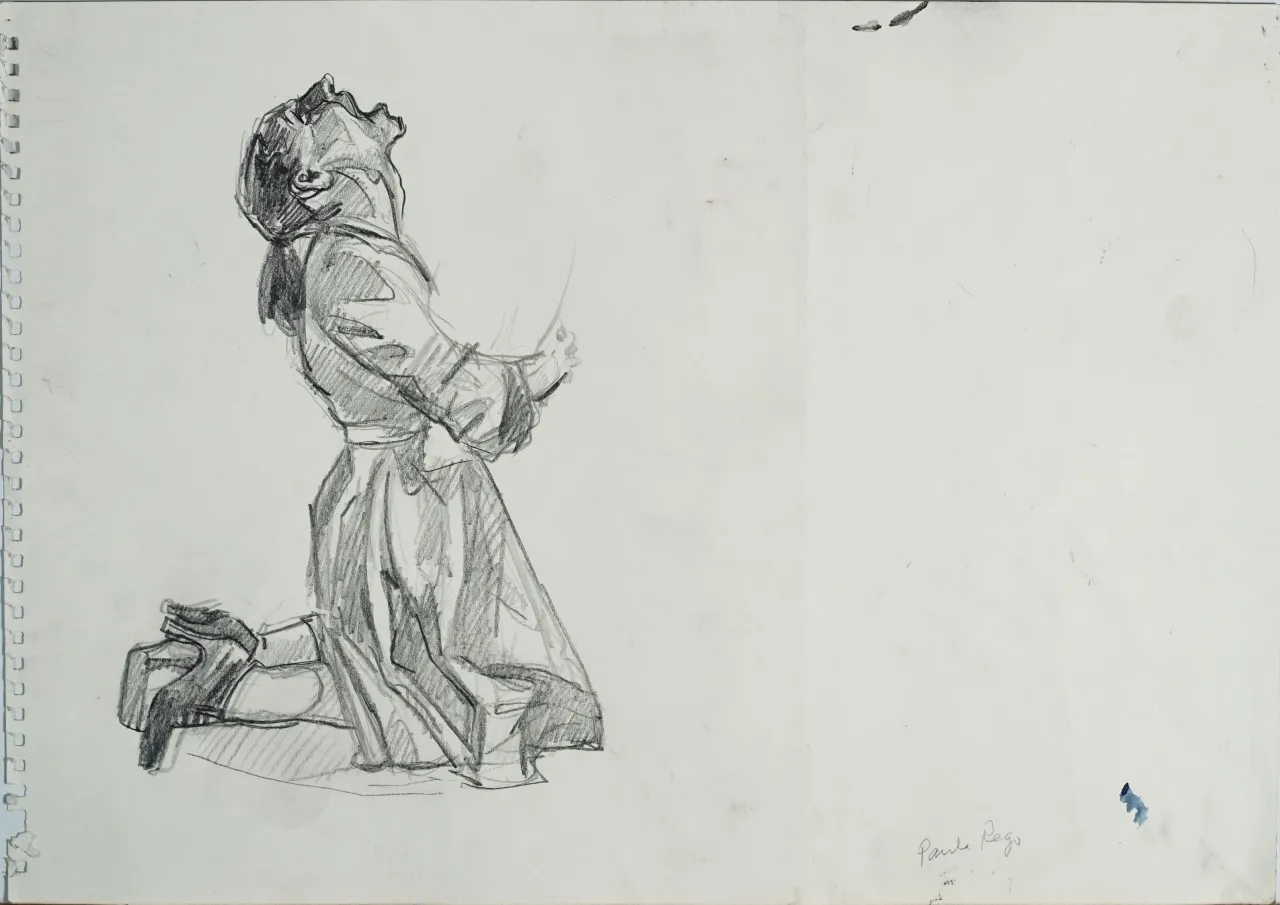 Paula Rego, Life Study For Dybbuk Series, 1996, Private Collection © Paula Rego, courtesy Marlborough Fine Art