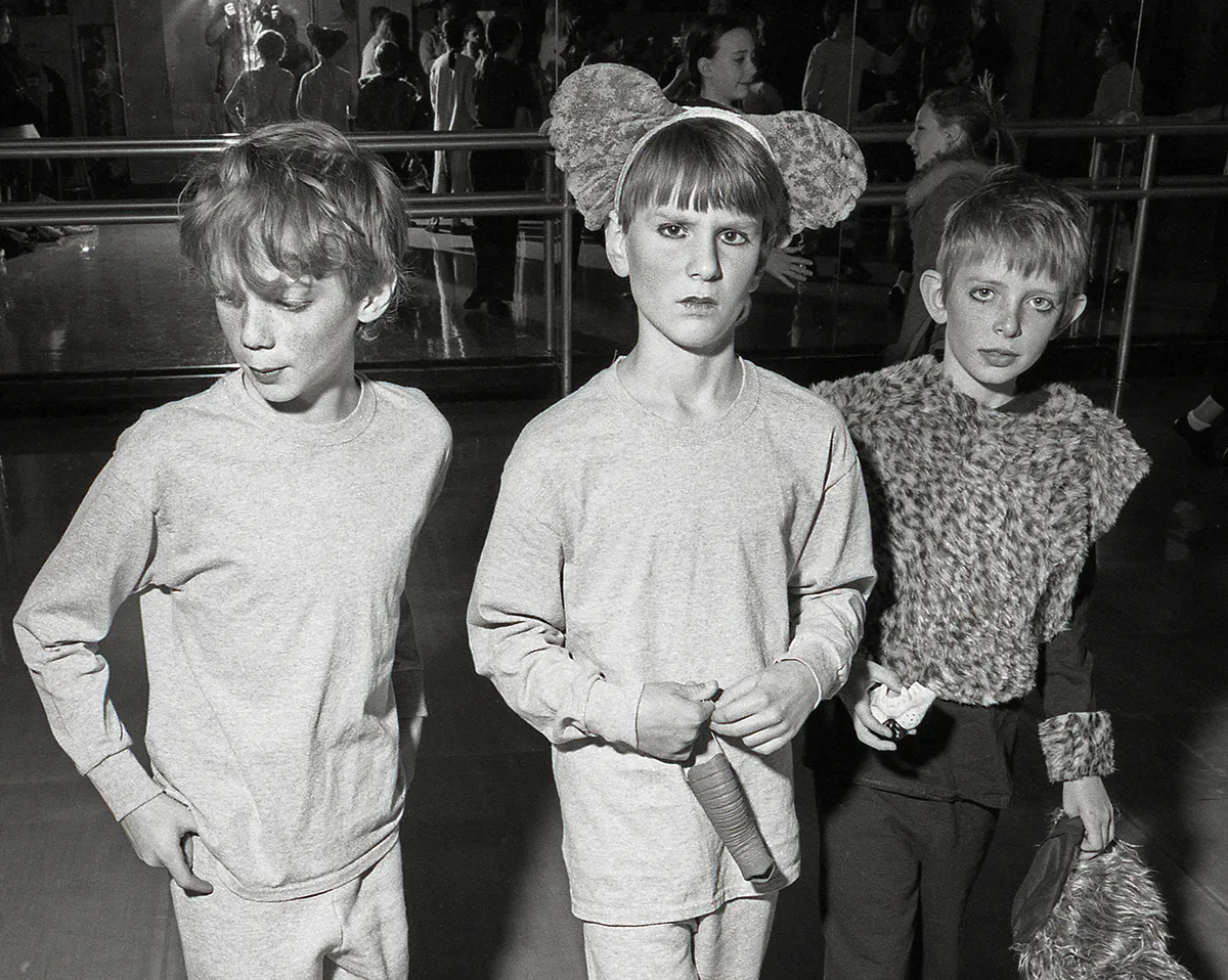 ‘The Jungle Book Rehearsals, Sewickley Academy’, 2012, courtesy Mark Neville