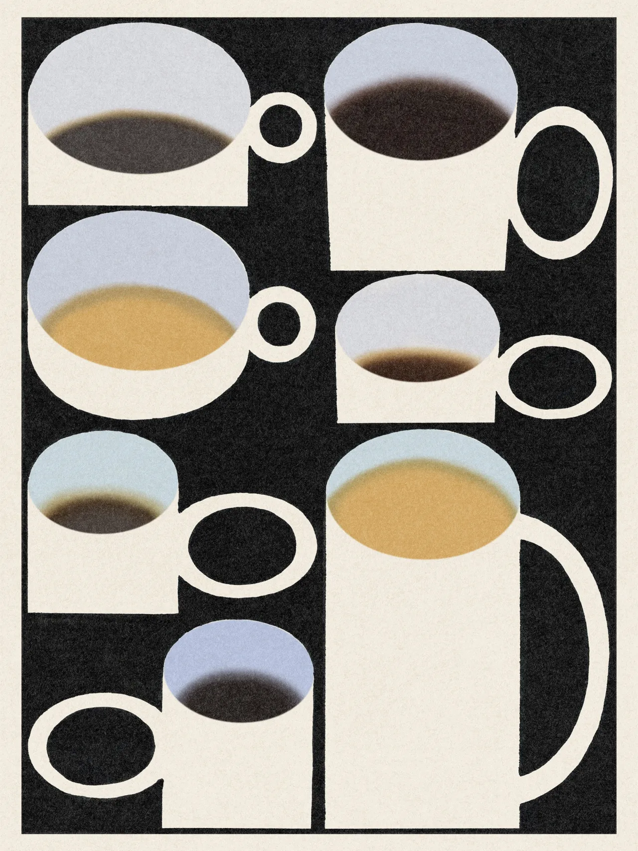 Coffee, personal work. Digital drawing. 2026