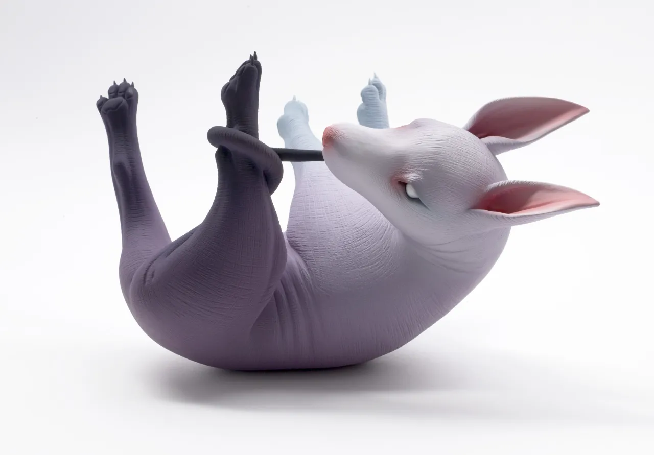 Chew Up Ceramic, cold finish 7"x11"x6.5" 2017 | © Erika Sanada