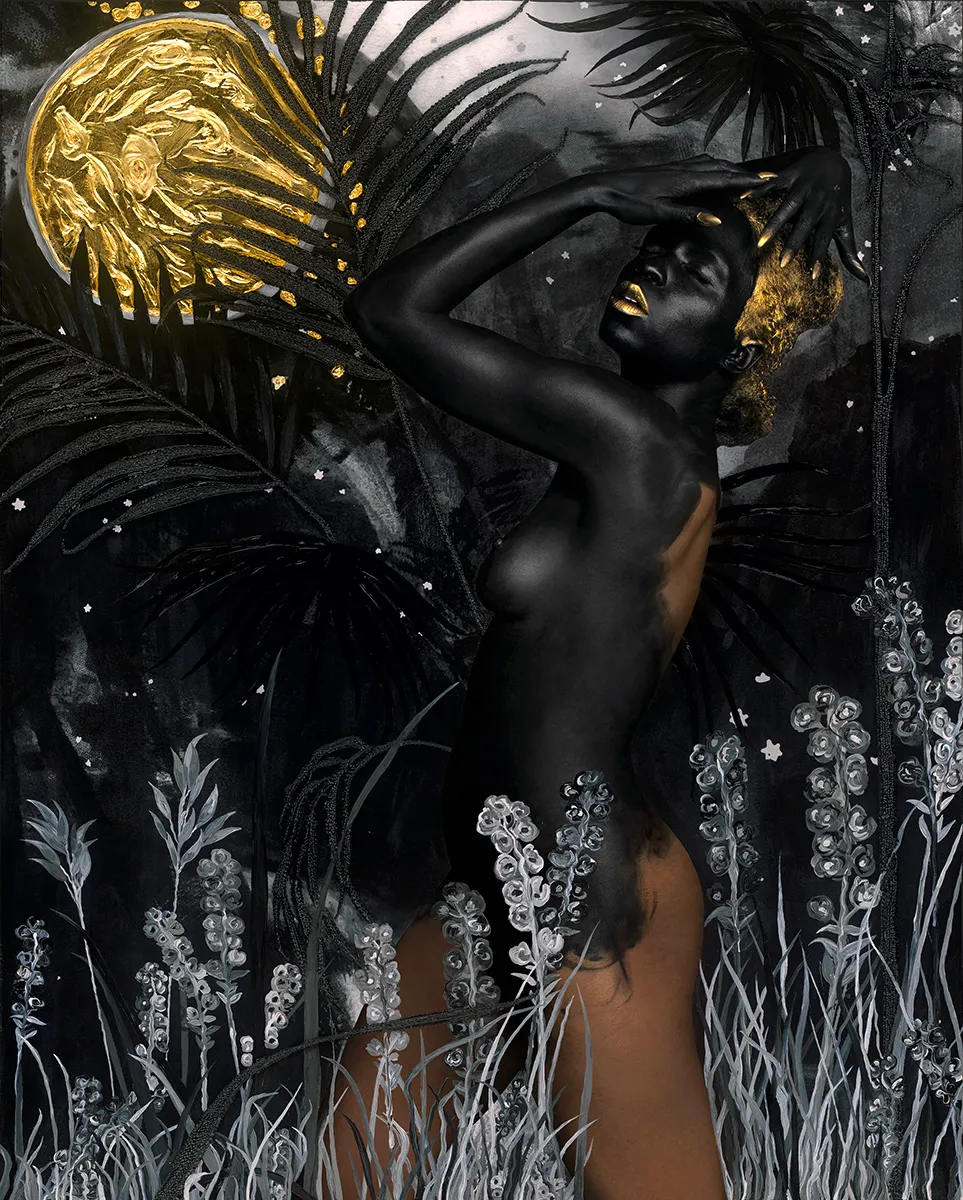 Lina Iris Viktor, We are the Night — The Keepers of Light From the series Dark Continent: Dark Testament, 2015-9. Commissioned by Autograph. Courtesy the artist and Autograph, London. Copyright: © Lina Iris Viktor