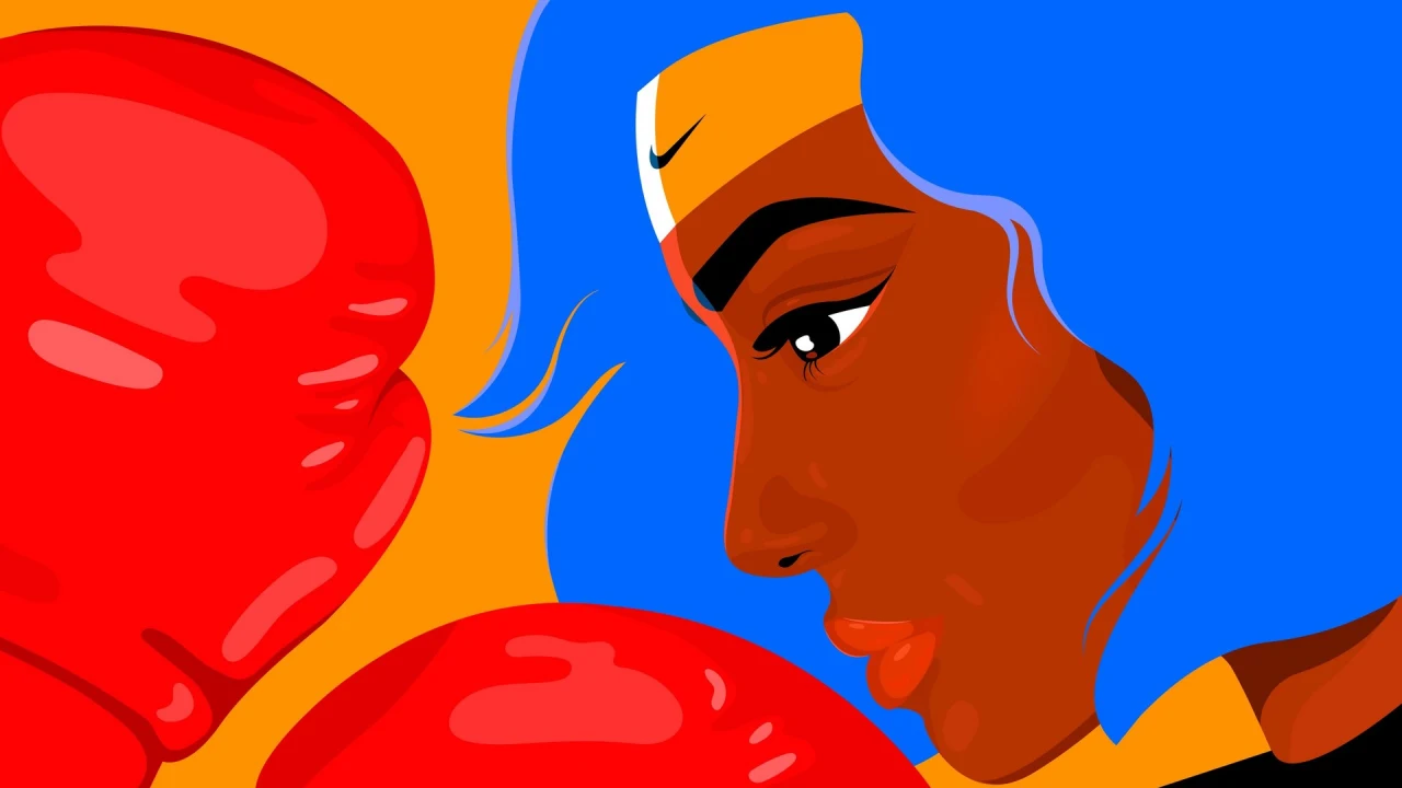 Boxer, work for Nike © Kgabo Mametja