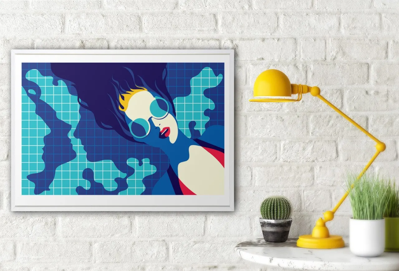 A Bigger Splash by Malika Favre